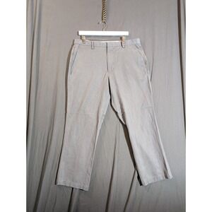 Dockers 36x30 Gray Stretch  Classic Fit Flat Front